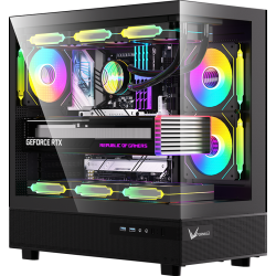 Gabinete Crystal Z8 Cosmic Black